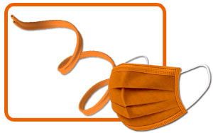 橙色鼻樑線鼻樑壓條口罩壓條雙芯 一申全球 Eason Global