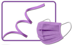 紫色鼻樑線鼻樑壓條口罩壓條雙芯 一申全球 Eason Global