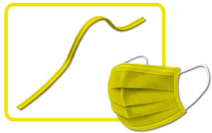 黃色鼻樑線鼻樑壓條口罩壓條雙芯 一申全球 Eason Global